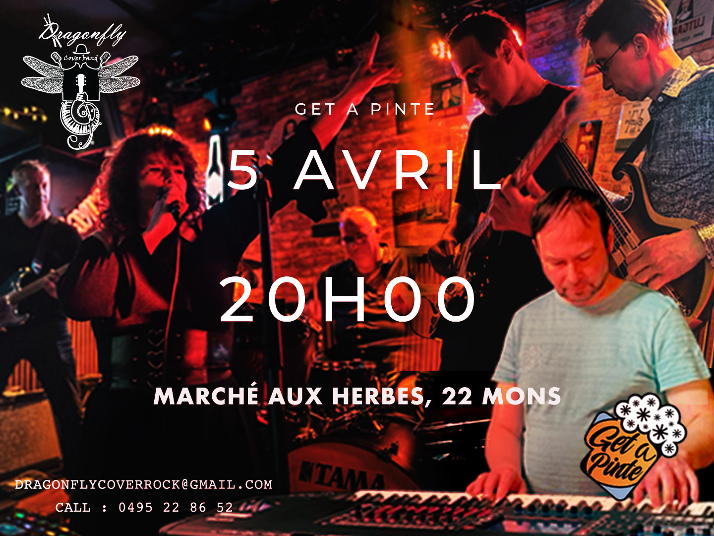 agenda dragonfly 5 avril